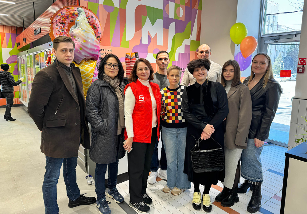 Project team visited the opening of M-City in Krasnodar