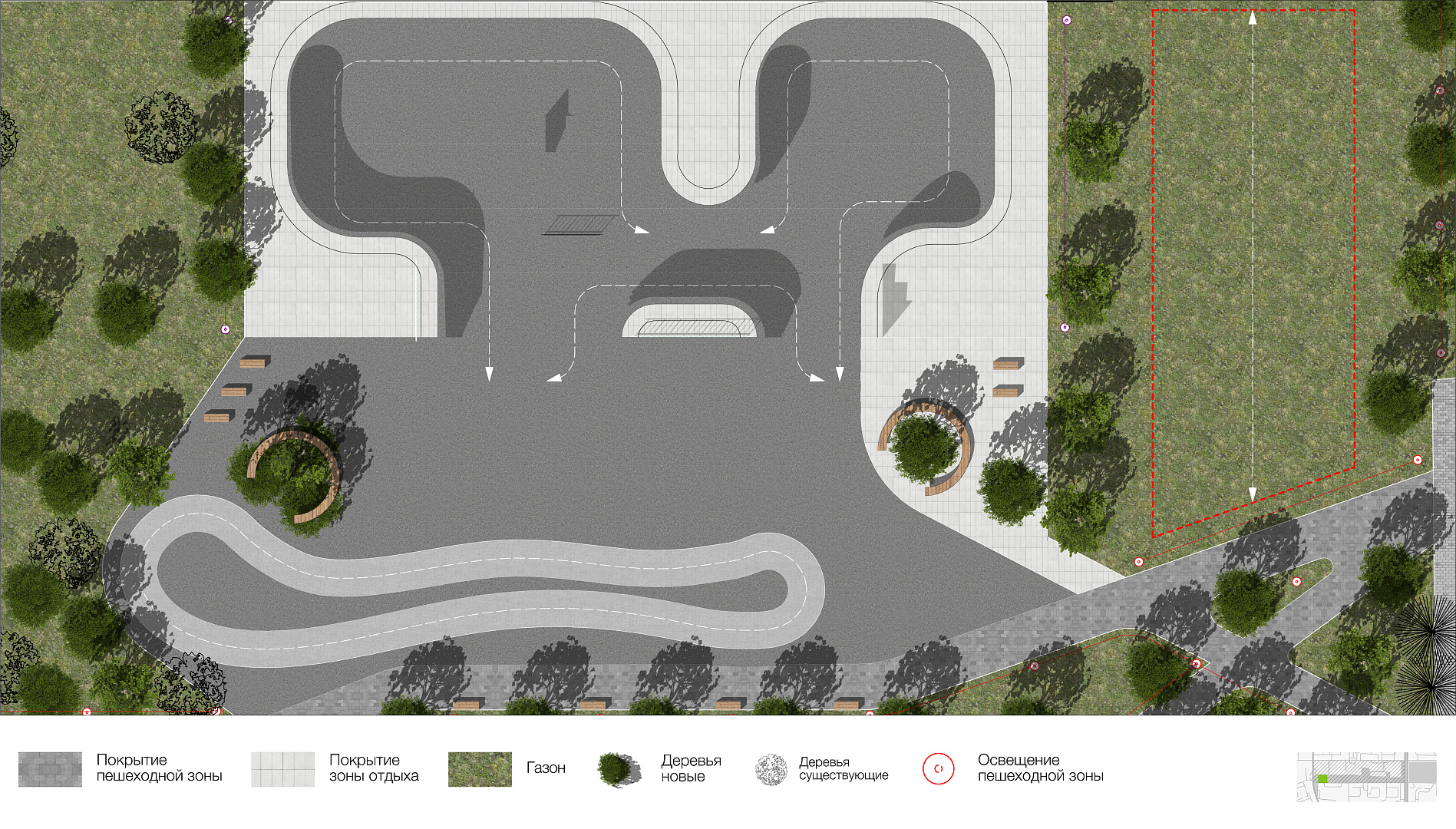 Komarov Boulevard Concept by PROJECT architectural bureau