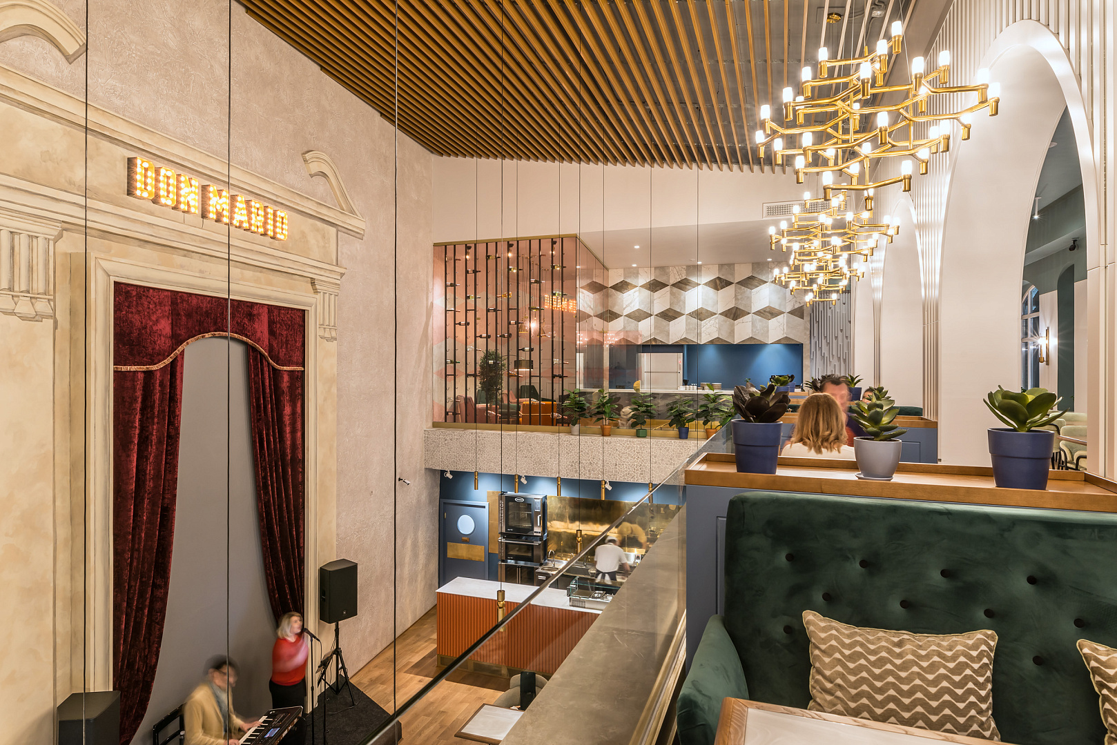 DON MARIO Italian Restaurant by PROJECT architectural bureau