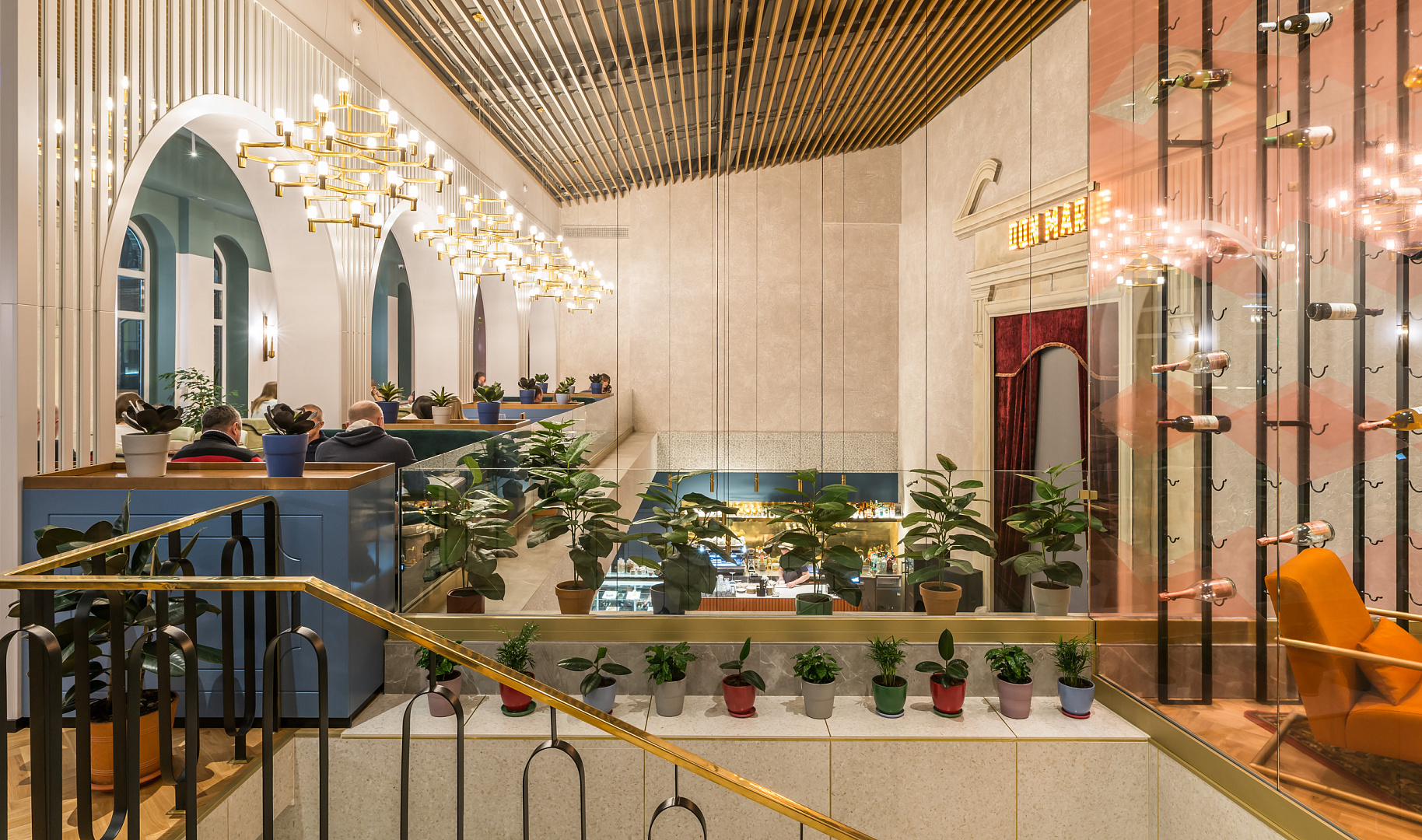 DON MARIO Italian Restaurant by PROJECT architectural bureau
