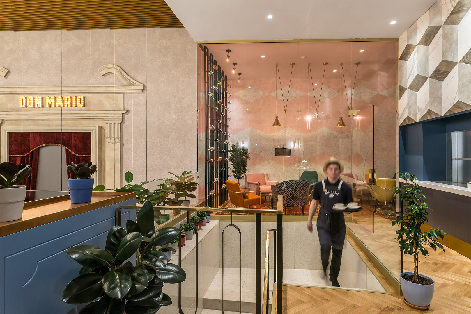 DON MARIO Italian Restaurant by PROJECT architectural bureau