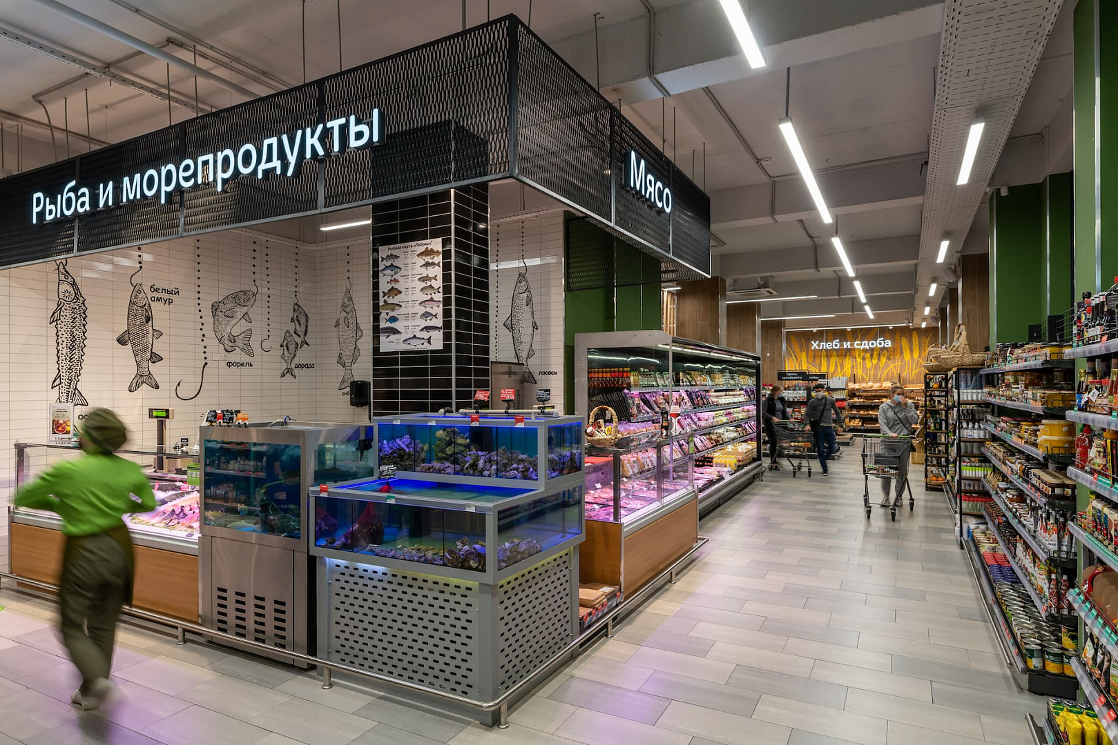 TABRIS Supermarket in Gelendzhik by PROJECT architectural bureau