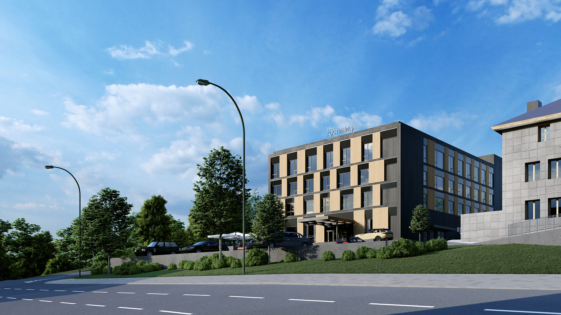 Hotel in Rostov-on-Don by PROJECT architectural bureau