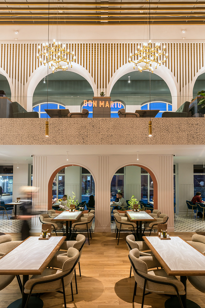DON MARIO Italian Restaurant by PROJECT architectural bureau