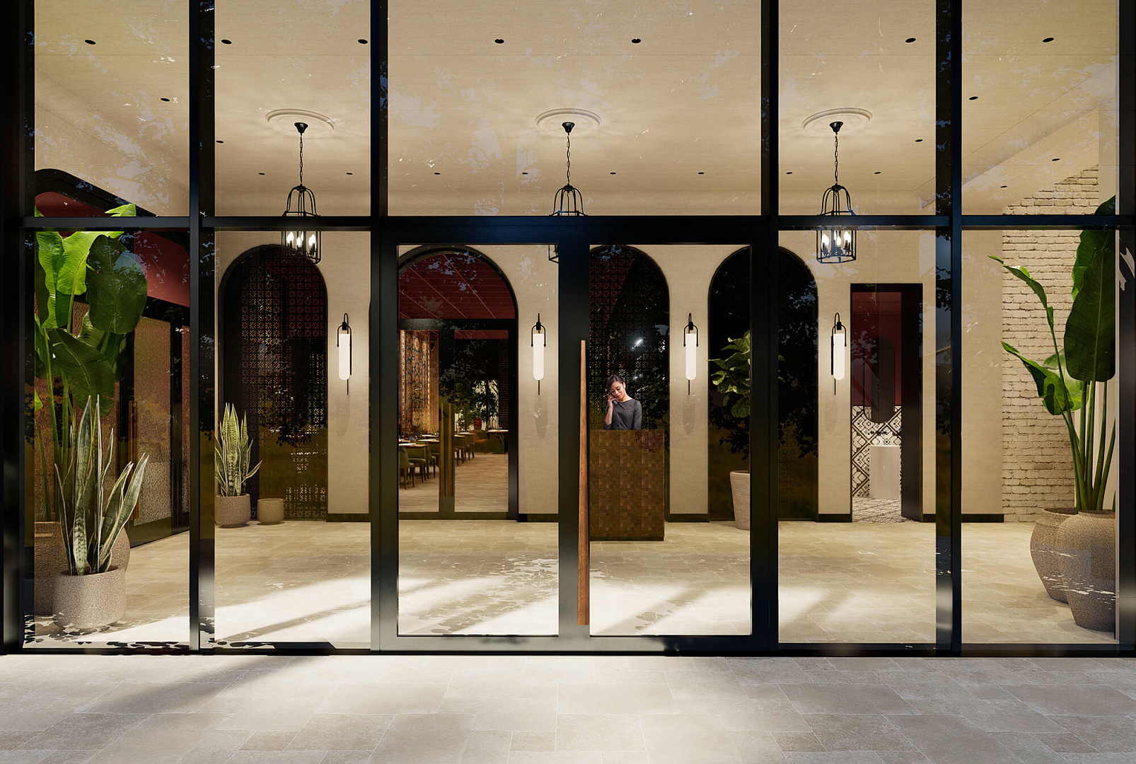 GRANAT Restaurant by PROJECT architectural bureau