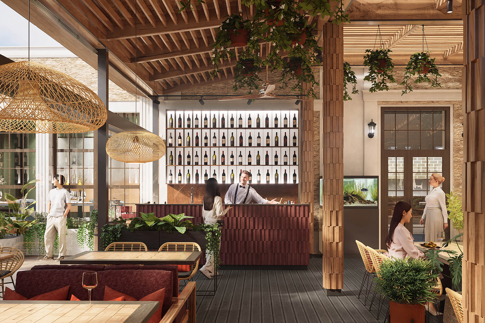 CABERNET wine restaurant by PROJECT architectural bureau