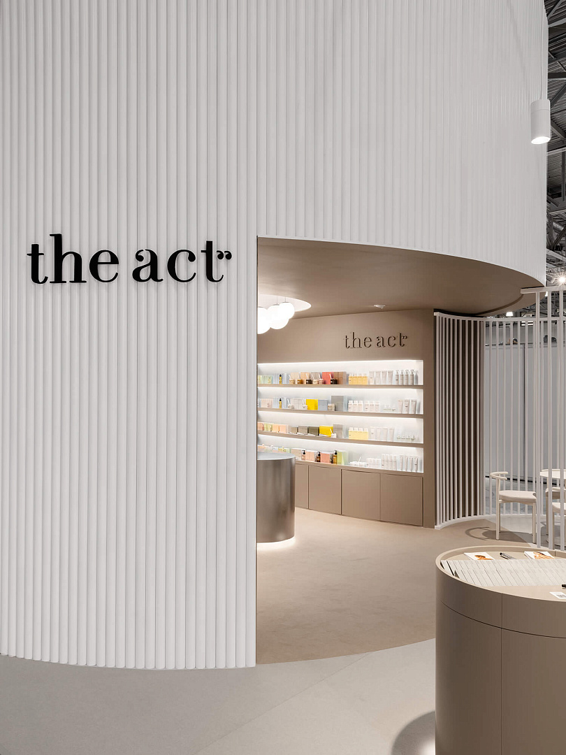 THE ACT brand stand