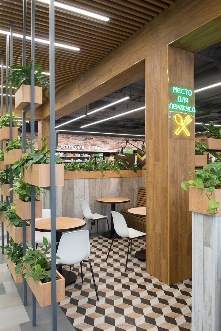 TABRIS Supermarket in Krasnodar by PROJECT architectural bureau