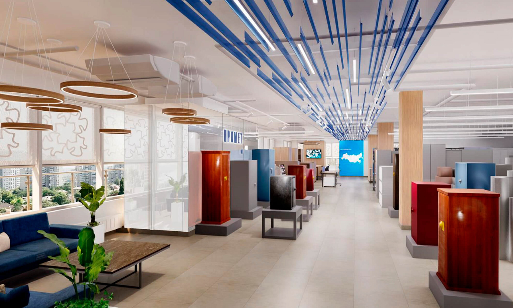 PROMET Company's Showroom by PROJECT architectural bureau