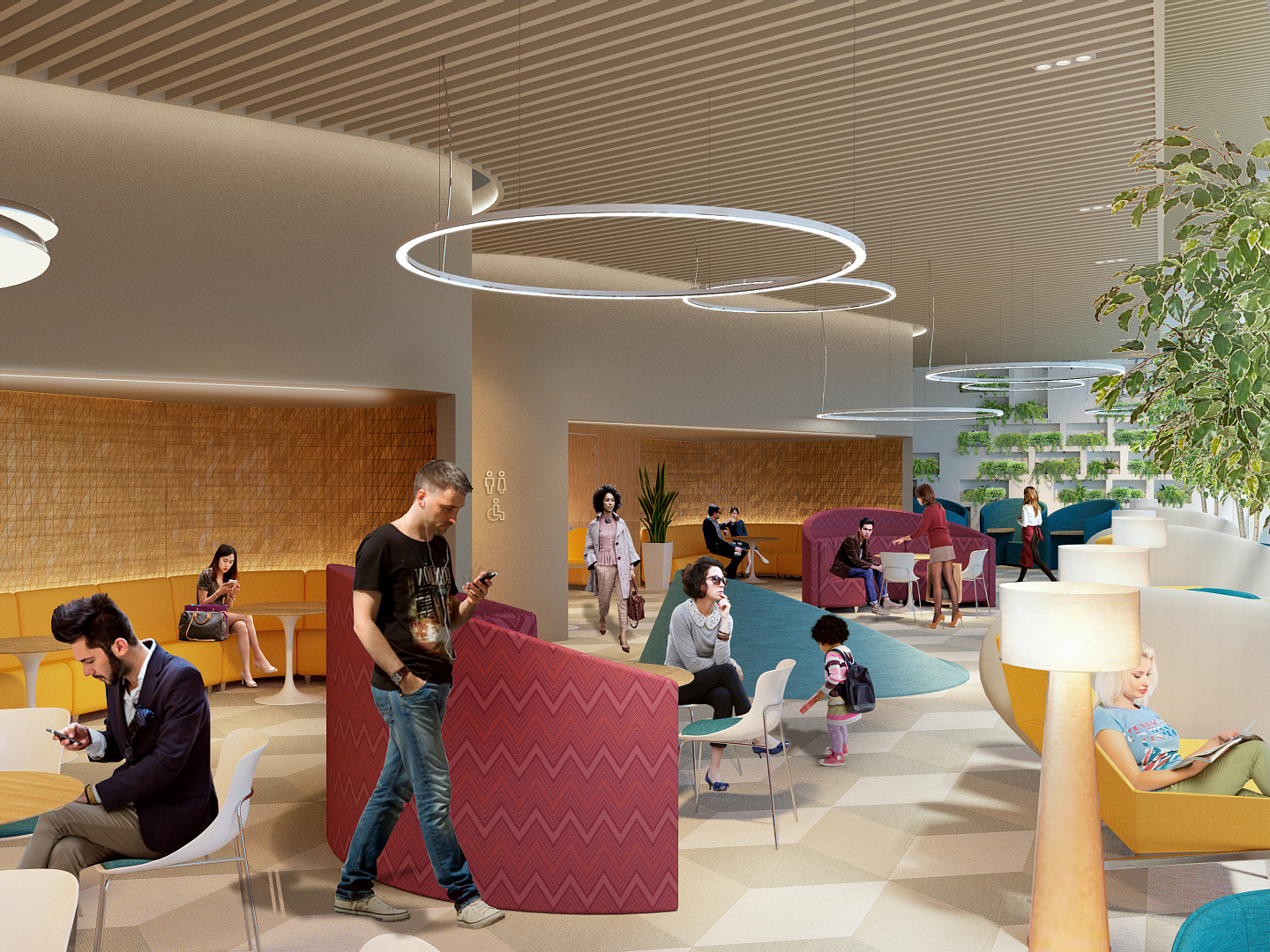 Airport Interior Competition Concept by PROJECT architectural bureau