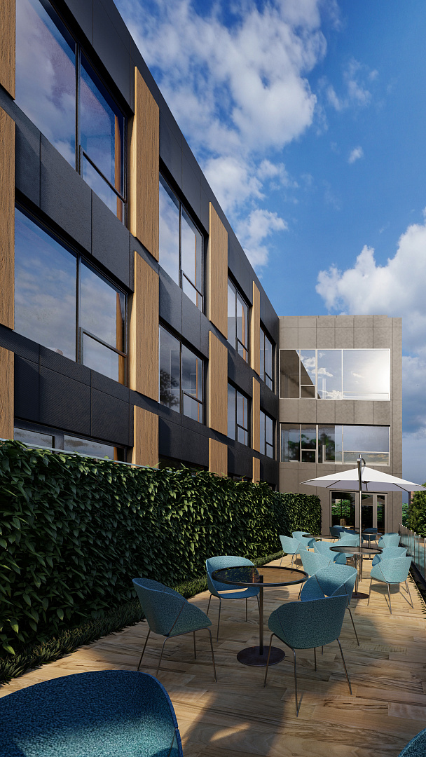 Hotel in Rostov-on-Don by PROJECT architectural bureau