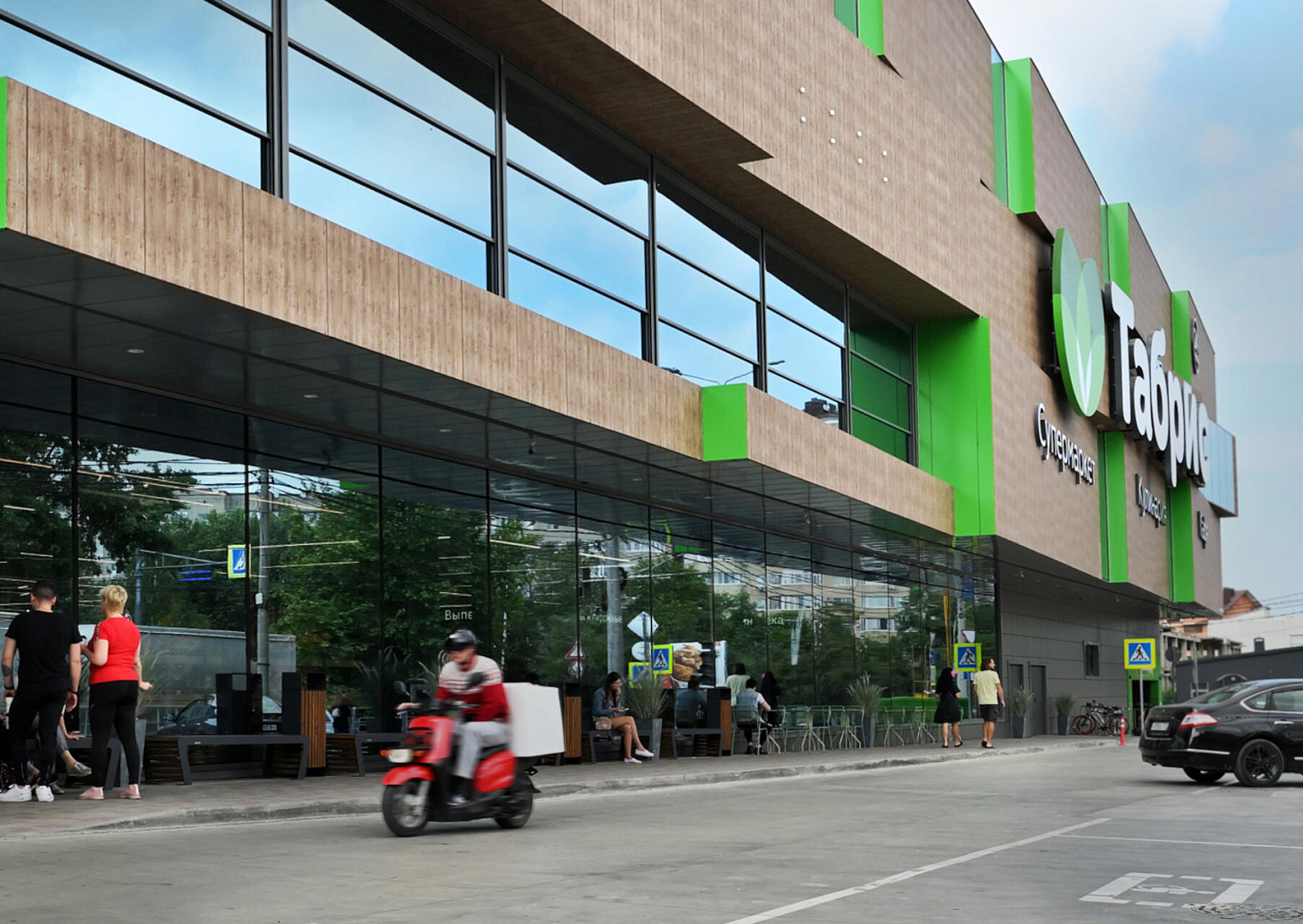 TABRIS Shopping mall by PROJECT architectural bureau
