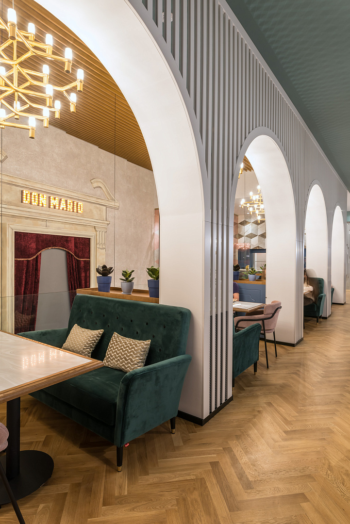 DON MARIO Italian Restaurant by PROJECT architectural bureau