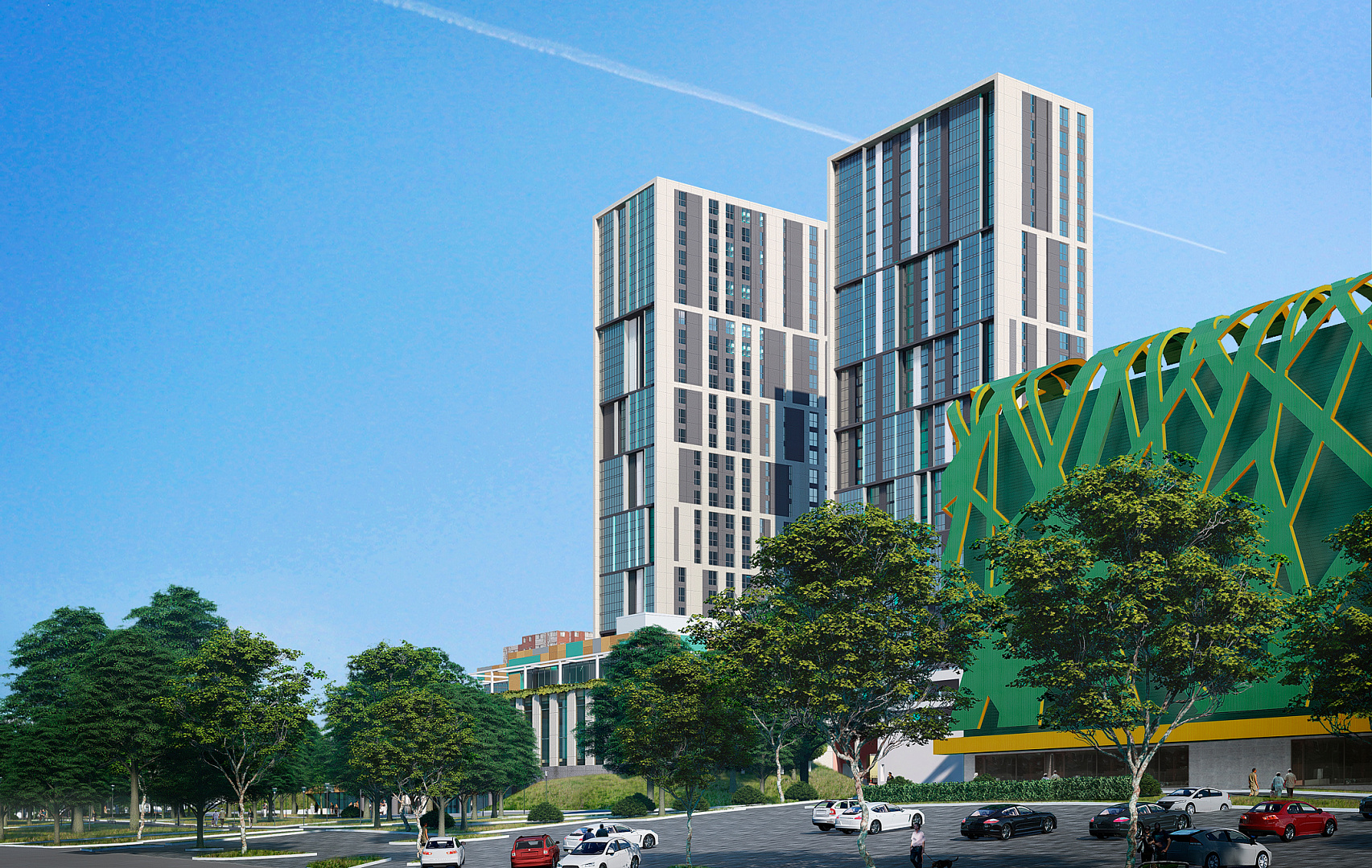 Residential Building by PROJECT architectural bureau