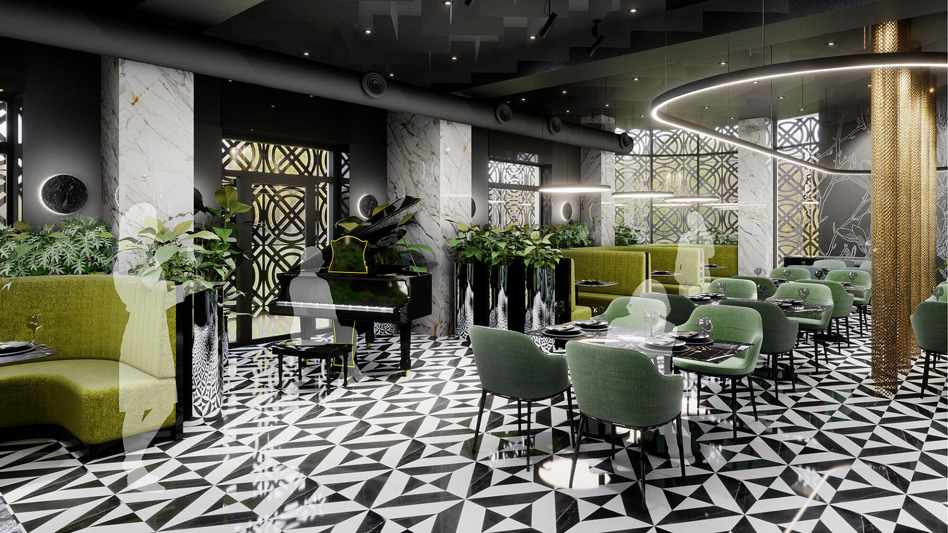 D CAFE by PROJECT architectural bureau