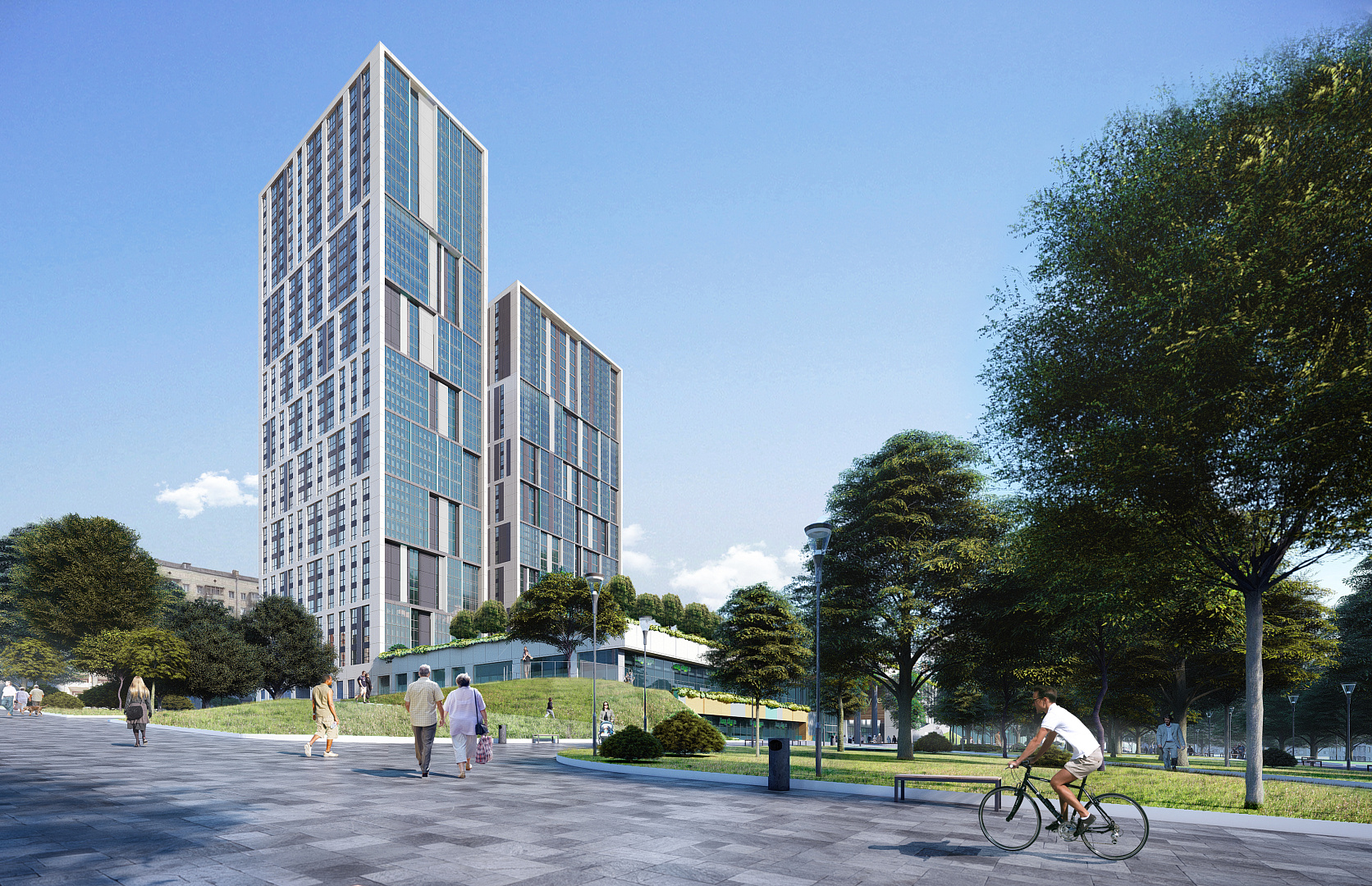 Residential Building by PROJECT architectural bureau