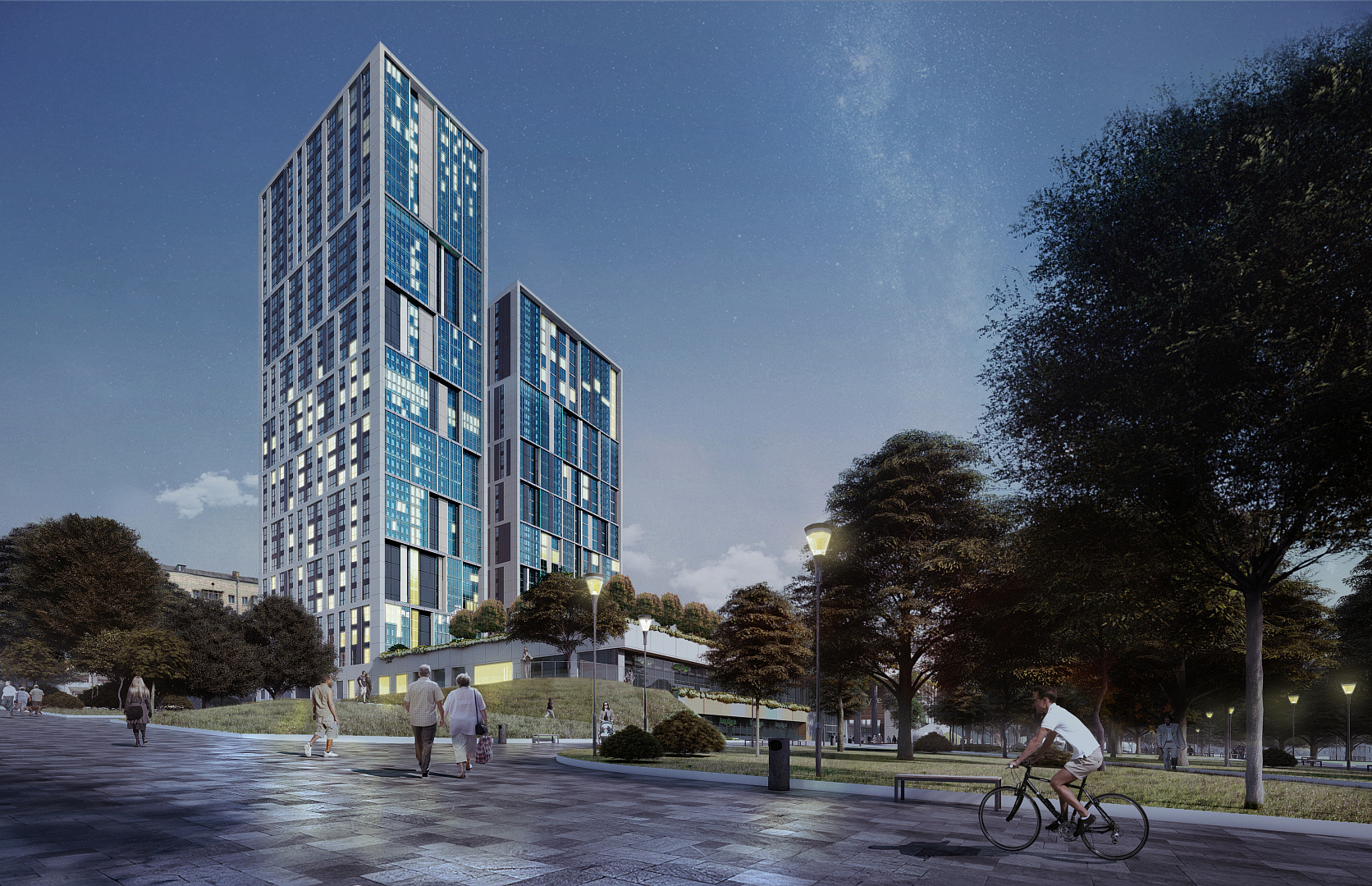 Residential Building by PROJECT architectural bureau