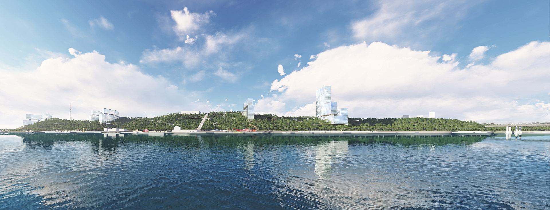Belaya River Embankment Concept in Ufa by PROJECT architectural bureau