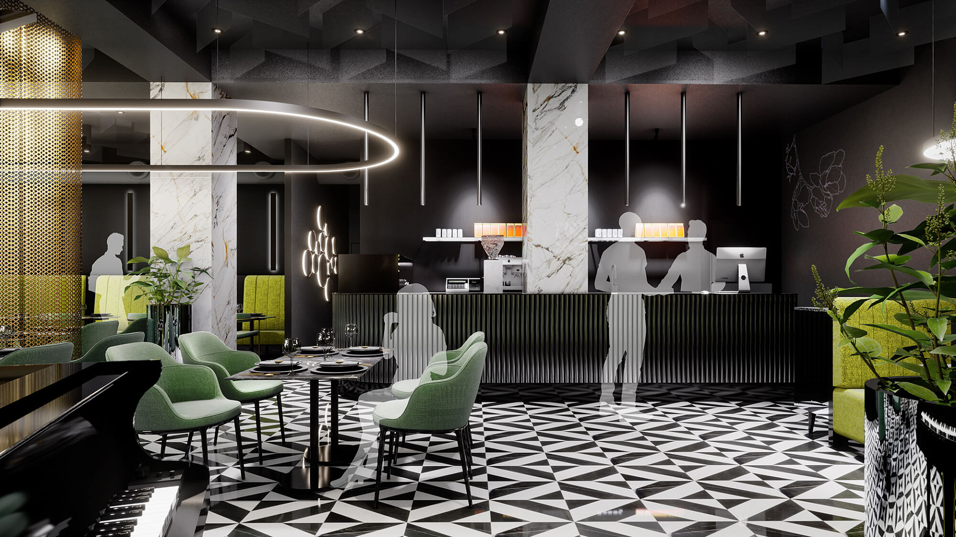 D CAFE by PROJECT architectural bureau