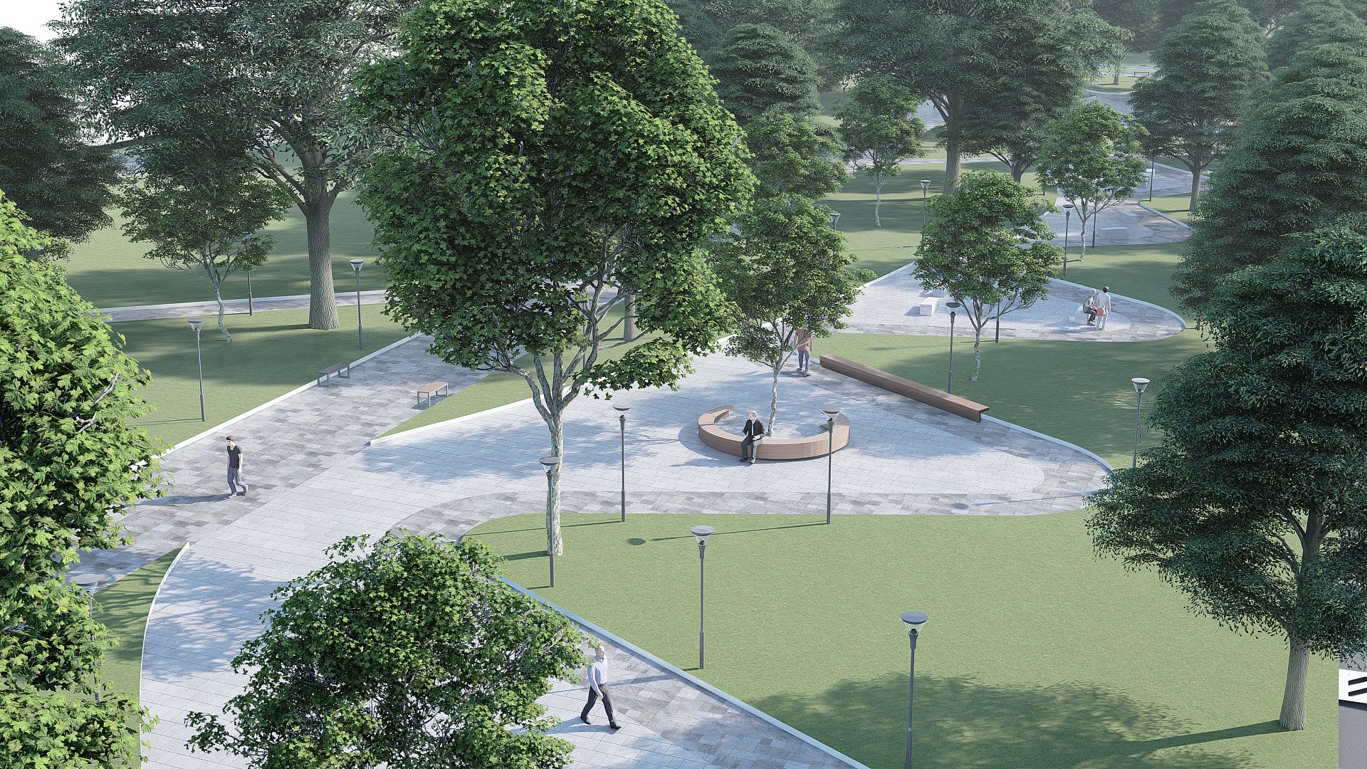Komarov Boulevard Concept by PROJECT architectural bureau