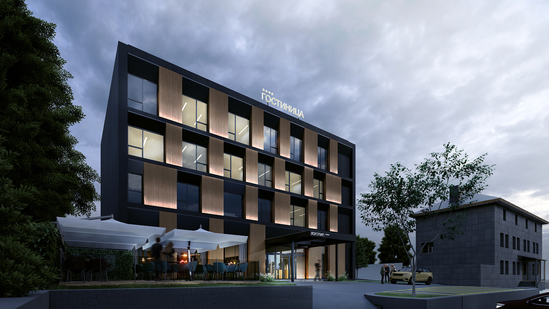 Hotel in Rostov-on-Don by PROJECT architectural bureau