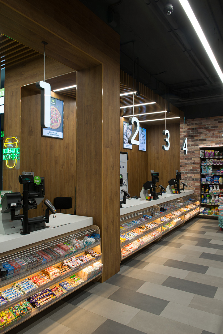 TABRIS Supermarket in Krasnodar by PROJECT architectural bureau